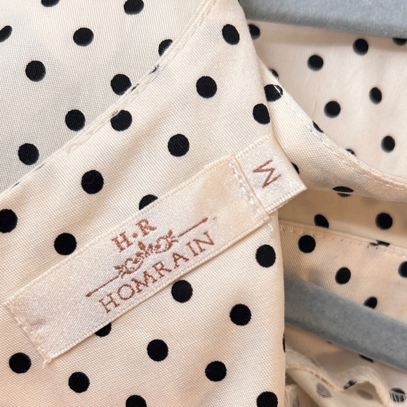 HR Homrain Polka dots dress 50s - Picture 1 of 3